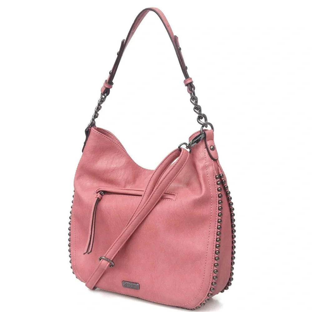 Jessica Simpson Camile Studded Hobo bag in blue